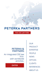 Mobile Screenshot of peterkapartners.com